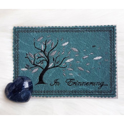 Stickdatei ITH - Postkarte Trauerbaum In Erinnerung...